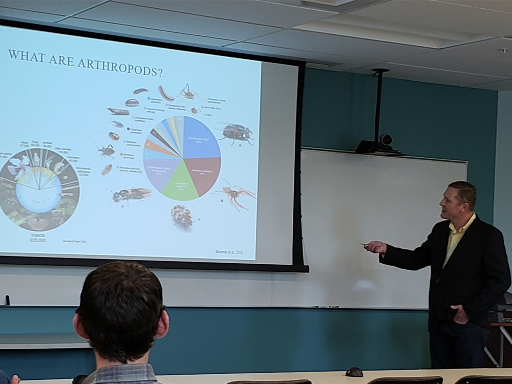 Dr. Hayes Goosey presented an seminar at the Bair Ranch Foundation Seminar Series.