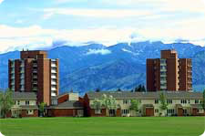 MSU campus, dormatories
